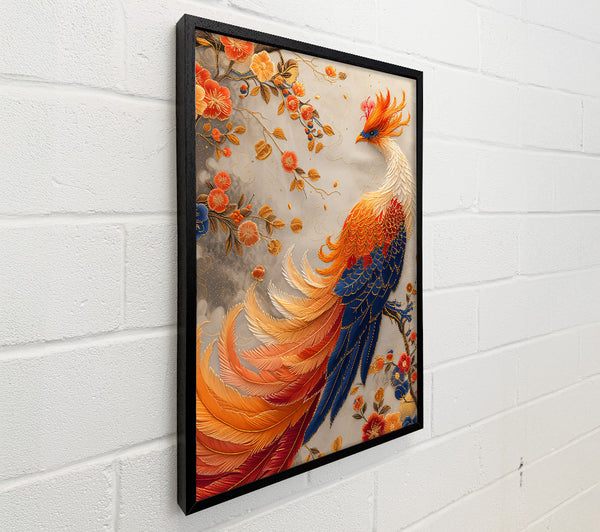Crimson Phoenix Bloom