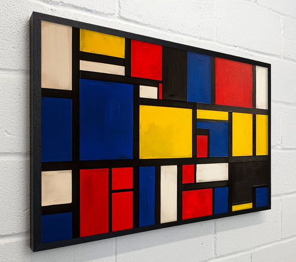 Red And Yellow Squares