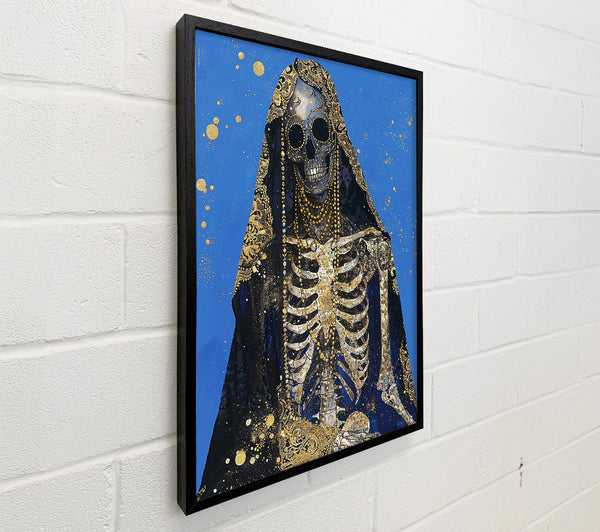 Blue Gold Skeleton