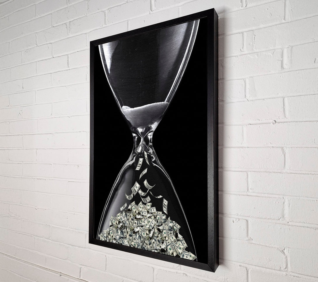  A Canvas Print of Timer Of Cash Canvas Wall Art