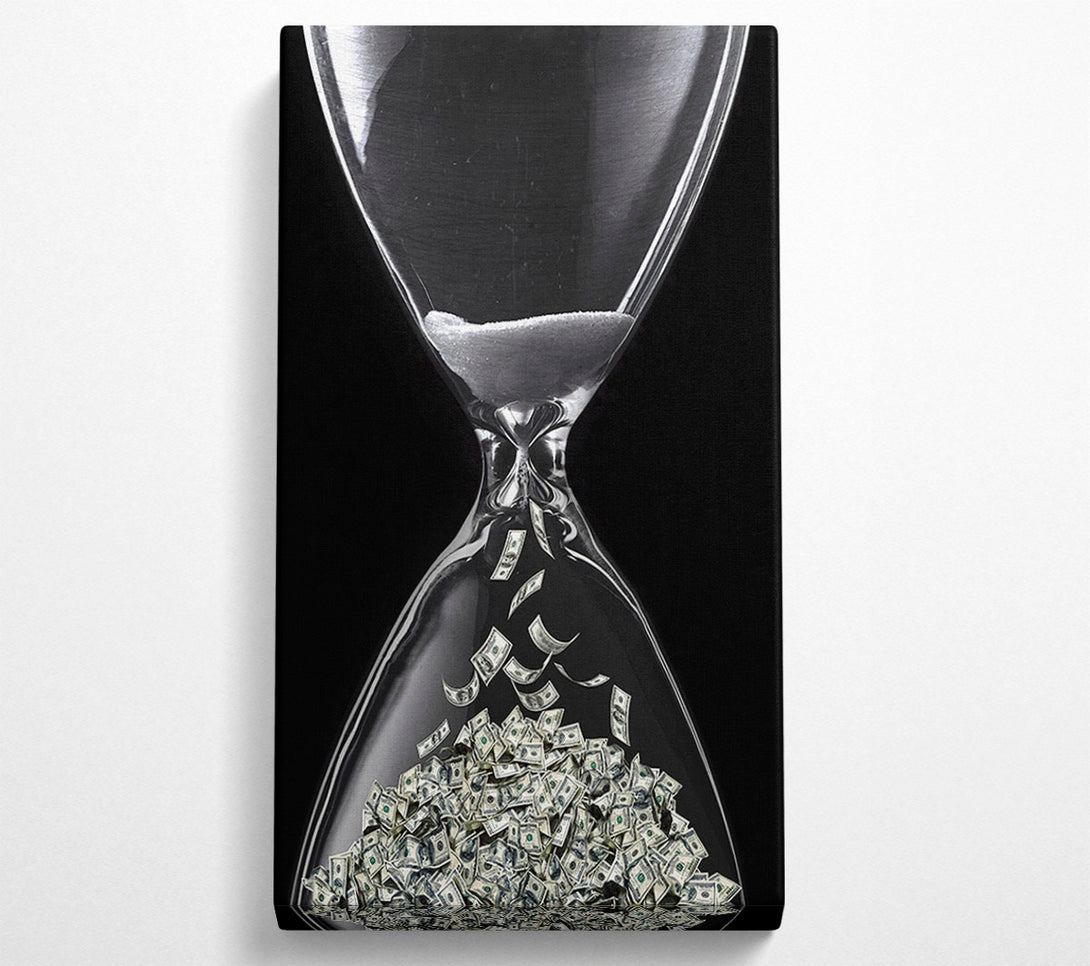  A Canvas Print of Timer Of Cash Canvas Wall Art