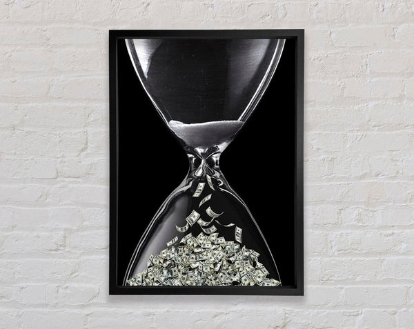 Timer Of Cash Framed Print