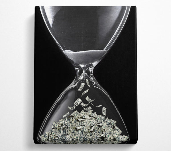  A Canvas Print of Timer Of Cash Canvas Wall Art
