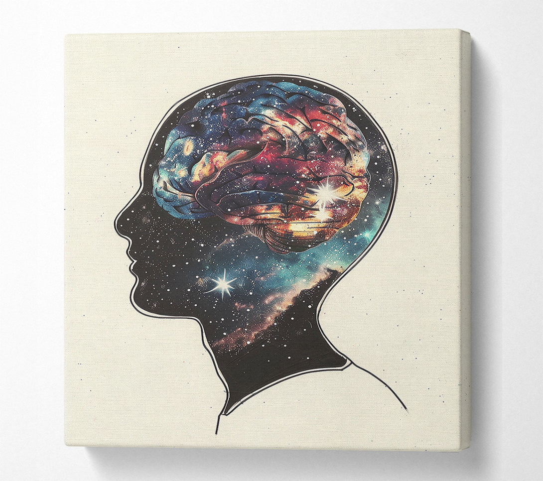  A Canvas Print of Cosmic Mind'S Eye Canvas Art