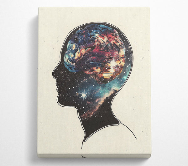  A Canvas Print of Cosmic Mind'S Eye Canvas Art