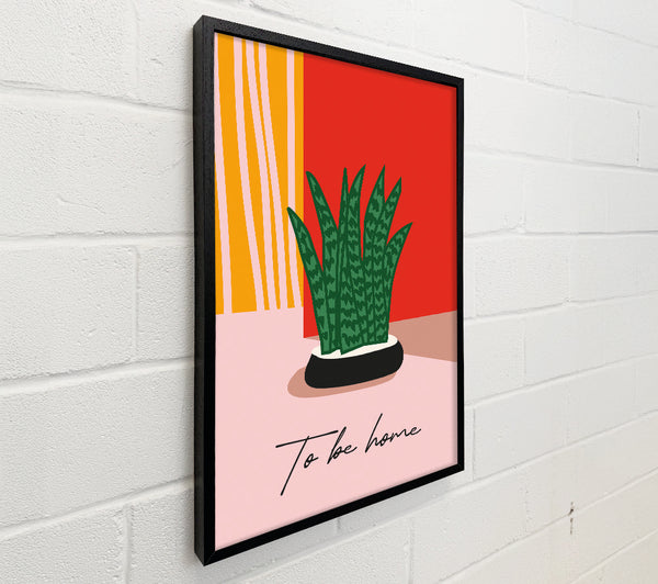 To Be Home Quote Boho