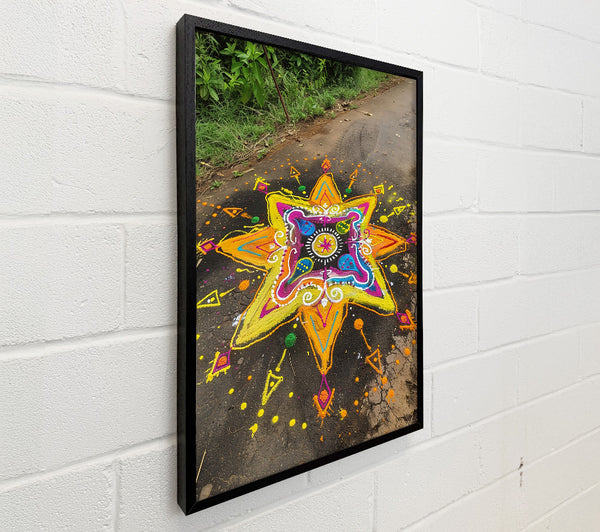Golden Road Mandala
