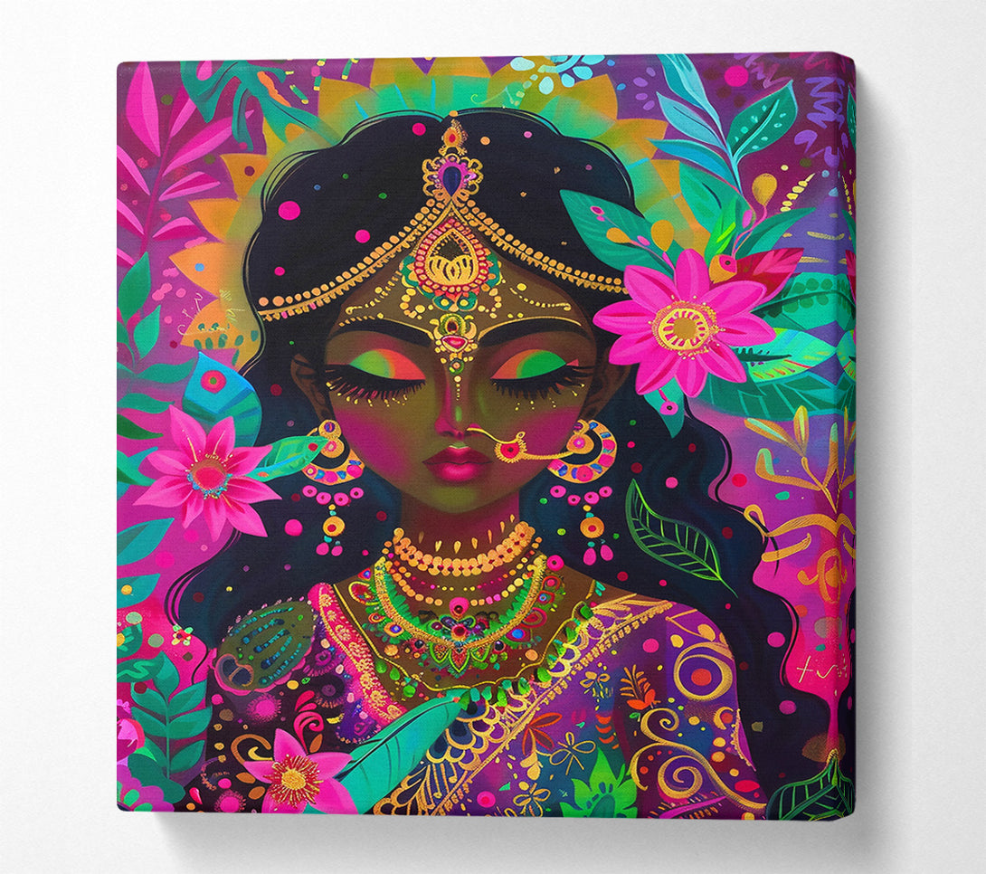  A Canvas Print of Pink Dreamscape Queen Canvas Art