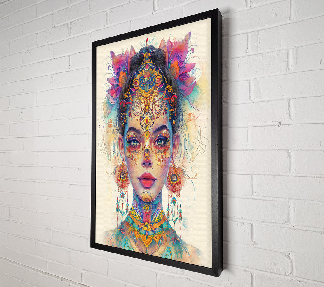  A Canvas Print of Golden Eyes Of The East Canvas Art