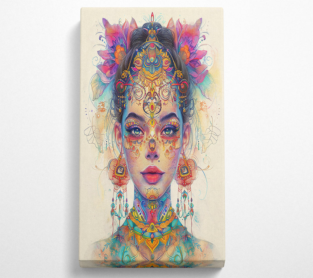  A Canvas Print of Golden Eyes Of The East Canvas Art