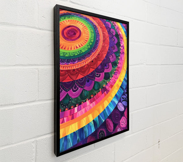 Orange Mandala Dream