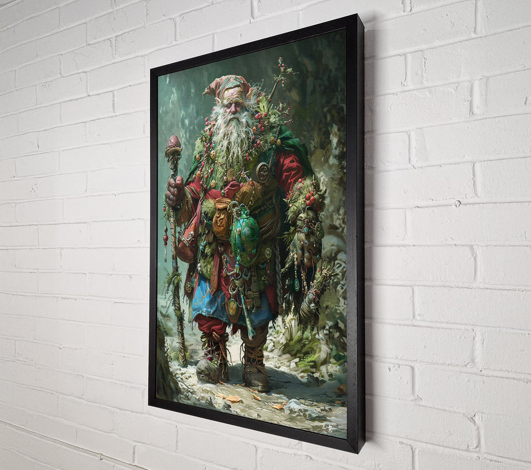  A Canvas Print of The Green-Eyed Wanderer Canvas Print