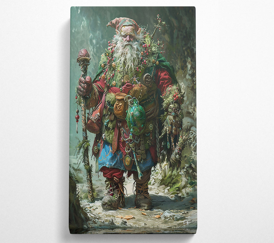  A Canvas Print of The Green-Eyed Wanderer Canvas Print