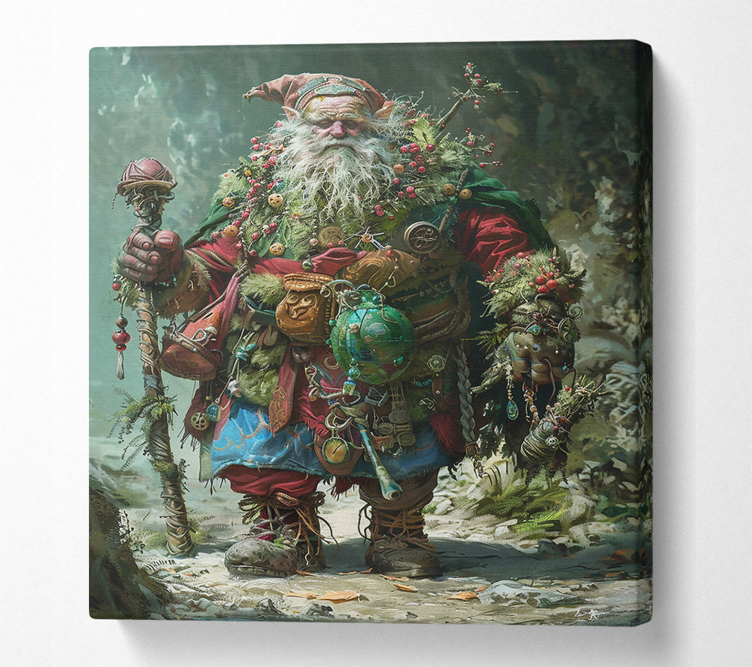  A Canvas Print of The Green-Eyed Wanderer Canvas Print