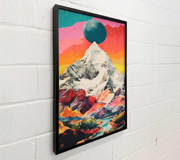 Tropics Mountain Top Moon