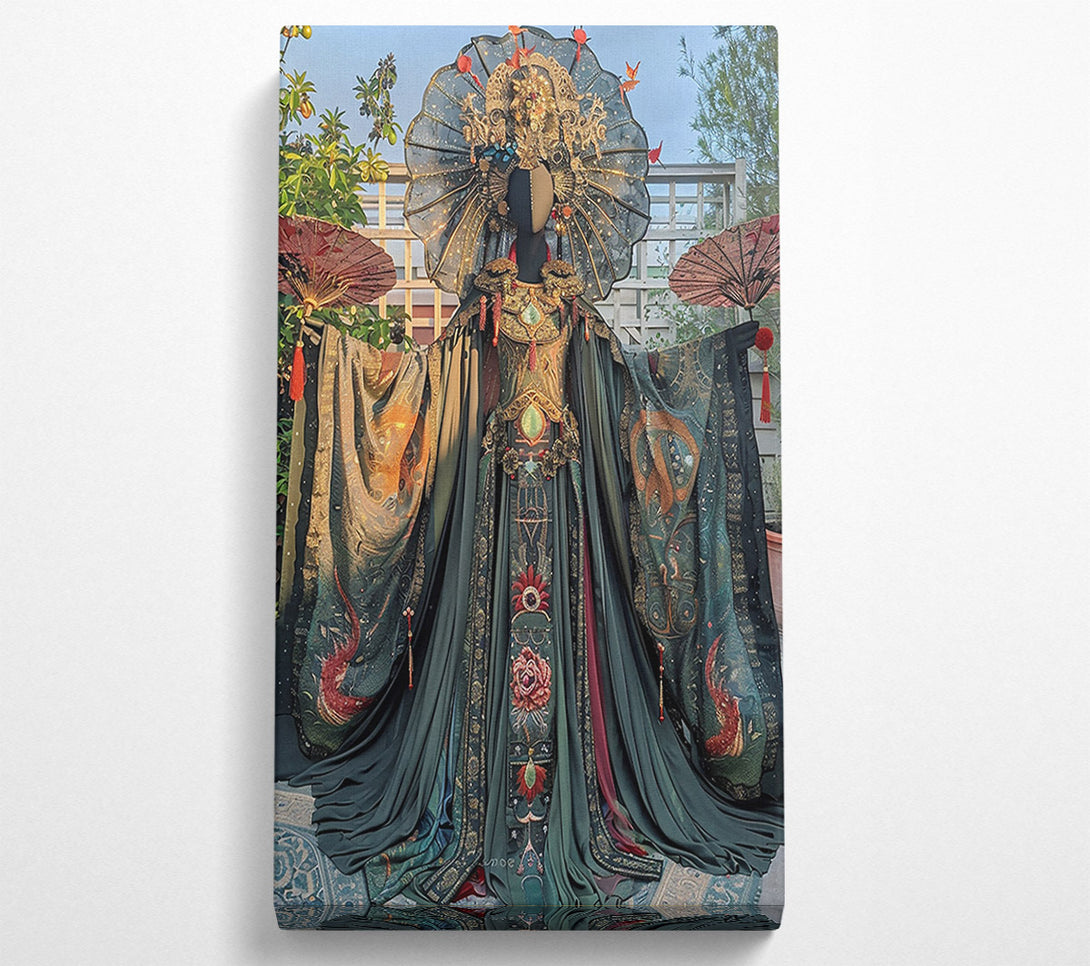  A Canvas Print of Emerald Celestial Majesty Canvas Print
