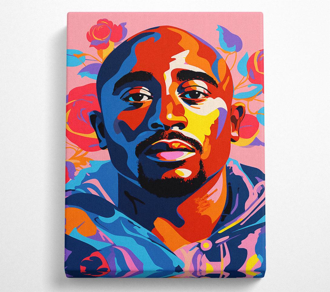  A Canvas Print of Tupac Popart Canvas Wall Art