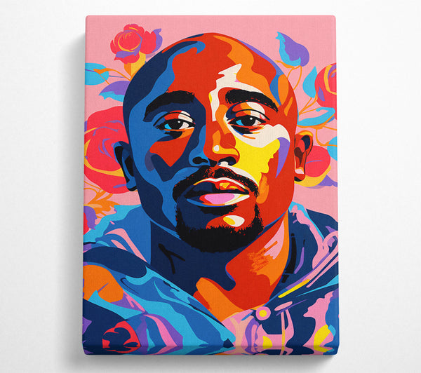  A Canvas Print of Tupac Popart Canvas Wall Art
