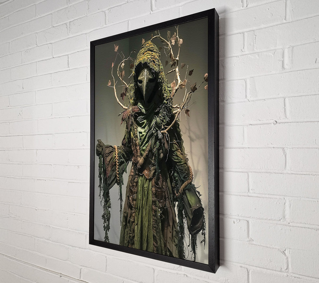 A Canvas Print of The Forest'S Green Guardian Canvas Wall Art