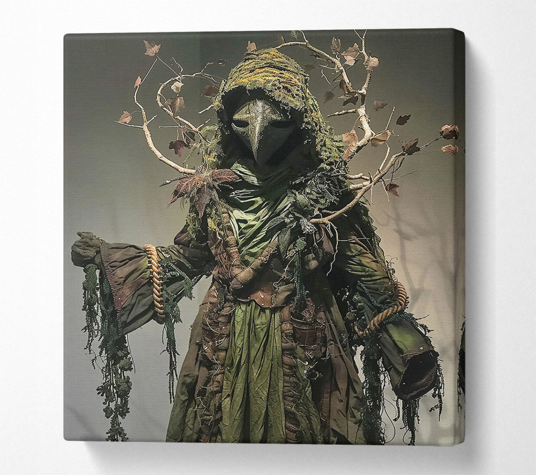  A Canvas Print of The Forest'S Green Guardian Canvas Wall Art