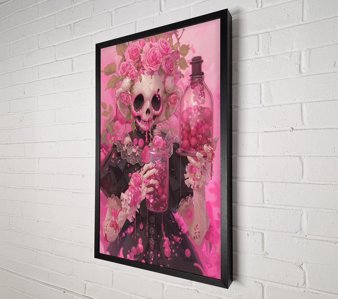  A Canvas Print of Pink Potion Princess Canvas Art