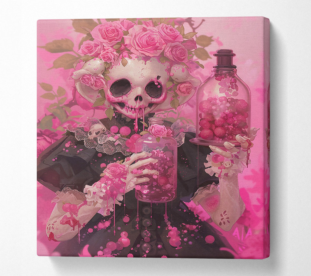  A Canvas Print of Pink Potion Princess Canvas Art