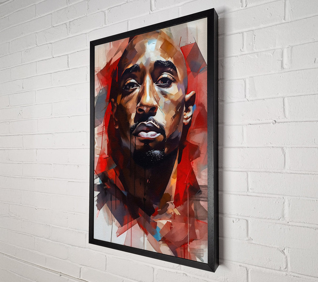  A Canvas Print of Tupac Sketch Canvas Wall Art