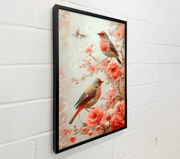 Pink Birdsong Harmony