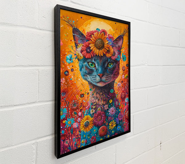 Golden Feline Bloom