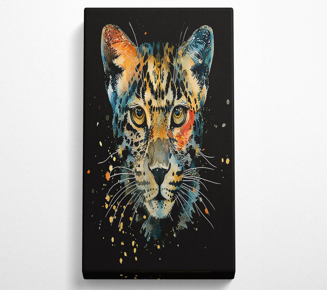  A Canvas Print of Golden Spotted Gaze Canvas Print
