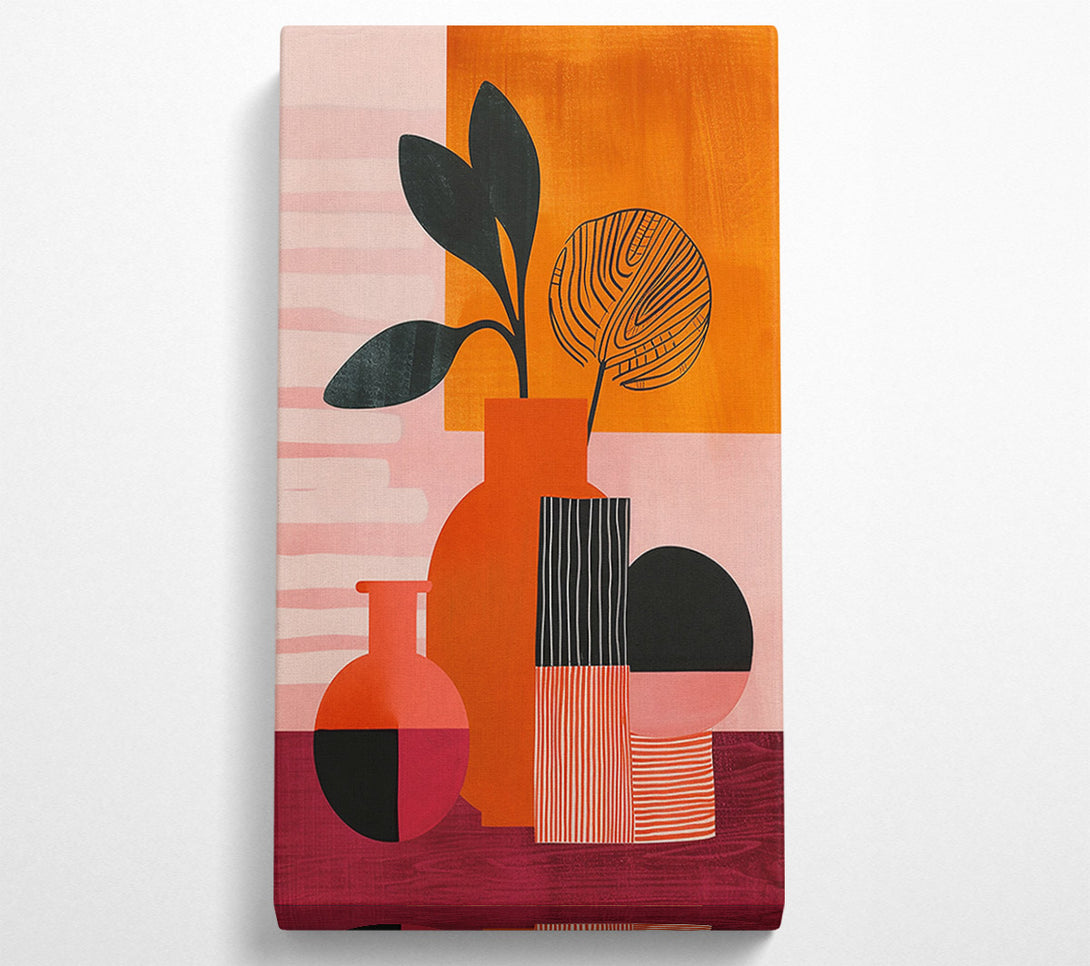  A Canvas Print of Crimson Still Life Canvas Art