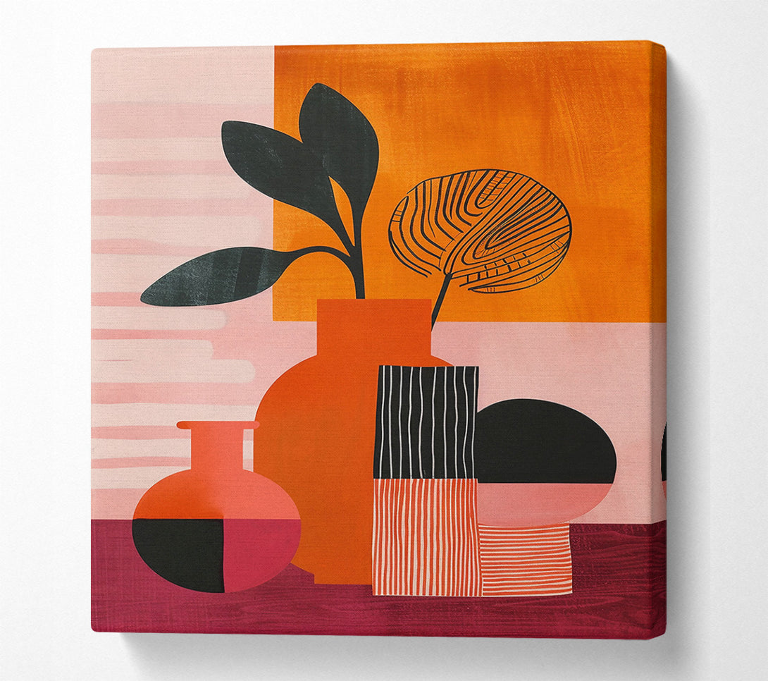  A Canvas Print of Crimson Still Life Canvas Art