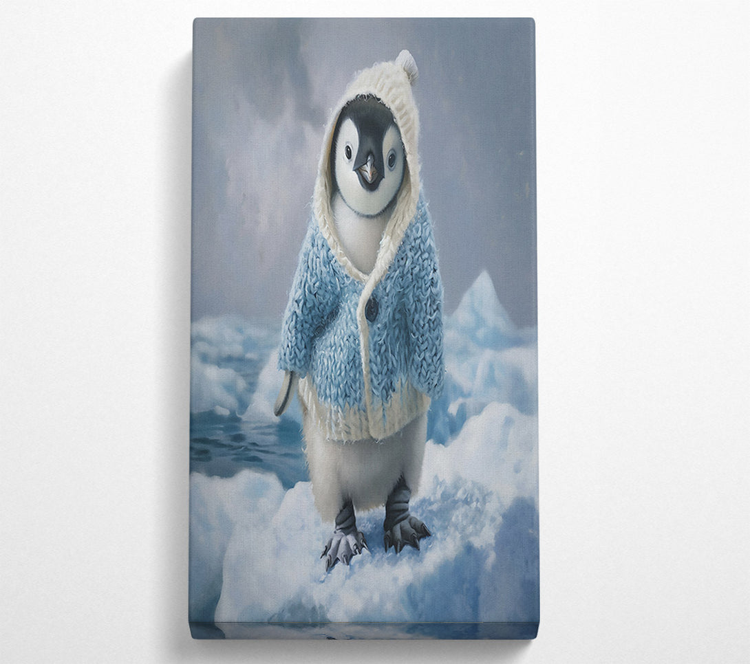  A Canvas Print of Baby Blue Penguin Canvas Art