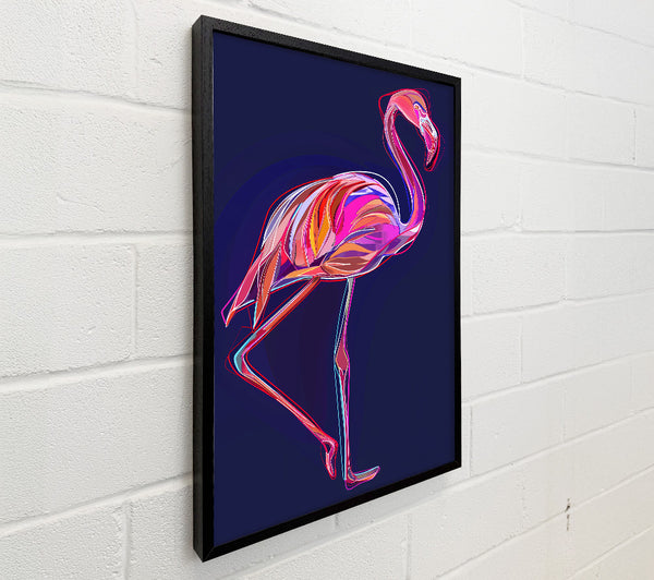 Pink Flamingo Lines