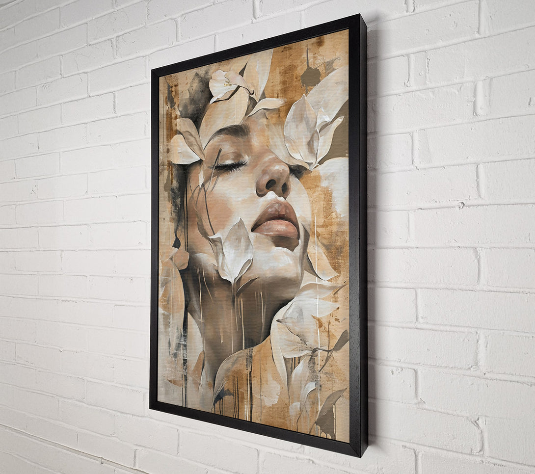  A Canvas Print of Golden Bloom Dream Canvas Wall Art