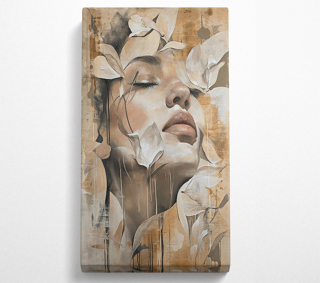  A Canvas Print of Golden Bloom Dream Canvas Wall Art