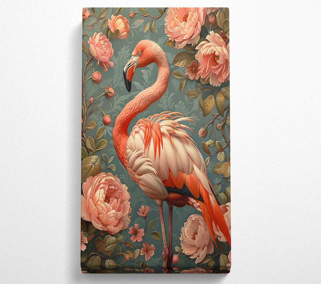  A Canvas Print of Pink Flamingo Bloom Canvas Print