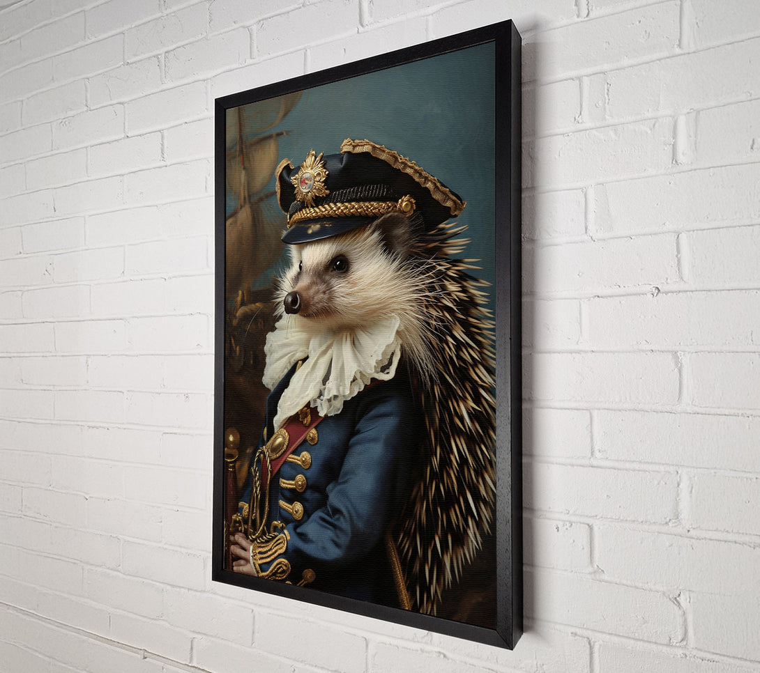  A Canvas Print of The Blue Admiral Canvas Print