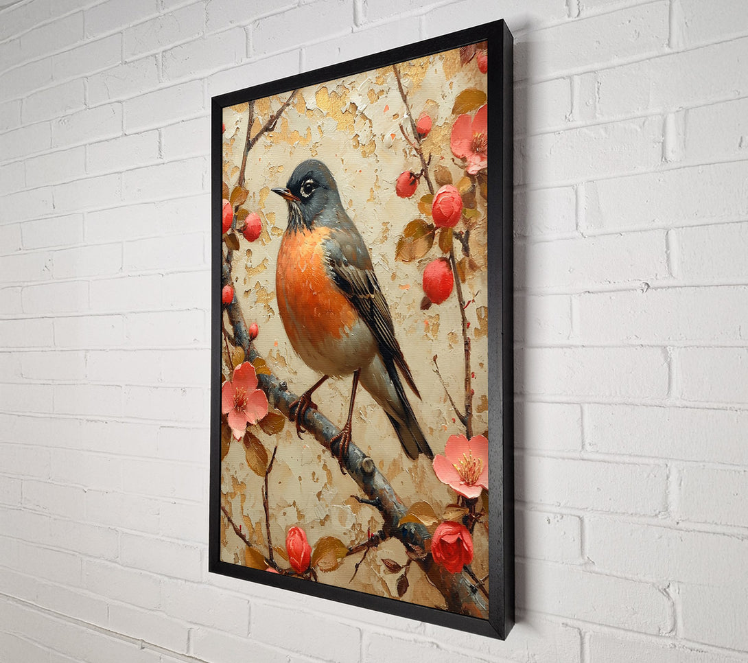  A Canvas Print of Golden Robin'S Rest Canvas Wall Art