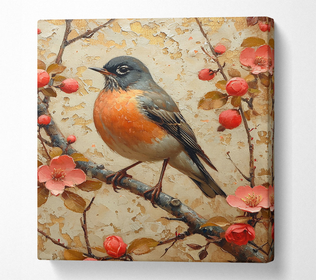  A Canvas Print of Golden Robin'S Rest Canvas Wall Art