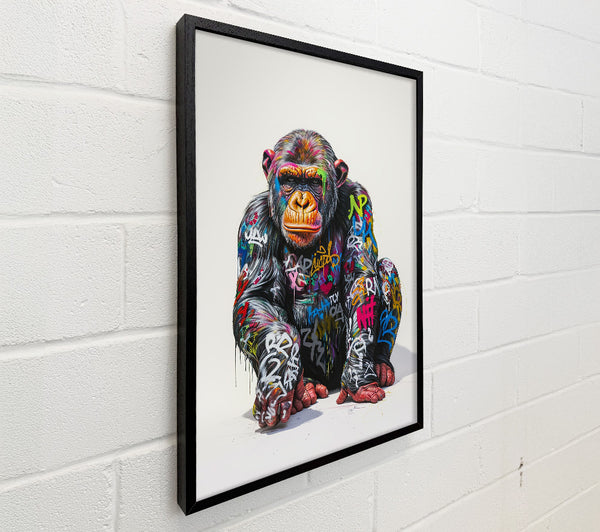 Black Graffiti Ape