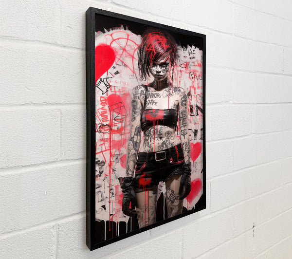 Urban Punk Rebel Girl