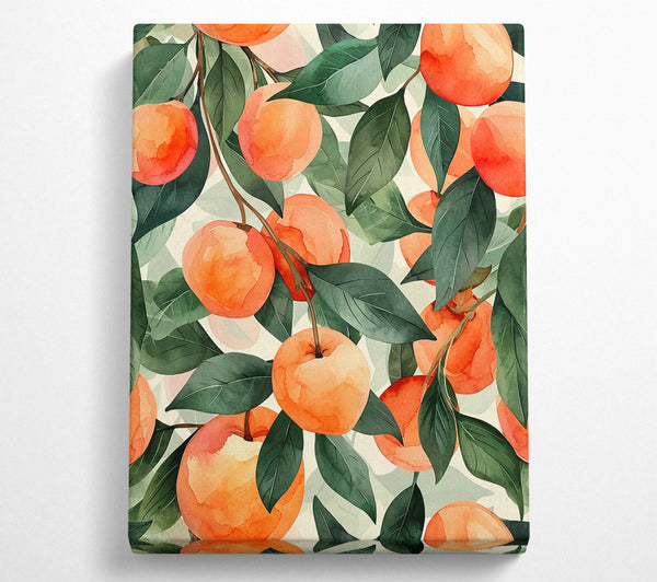  A Canvas Print of Orange Orchard Dreams Canvas Art