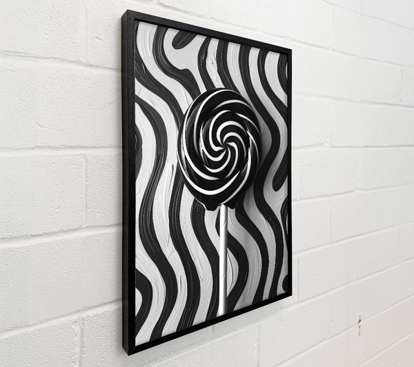 Black Swirling Delight