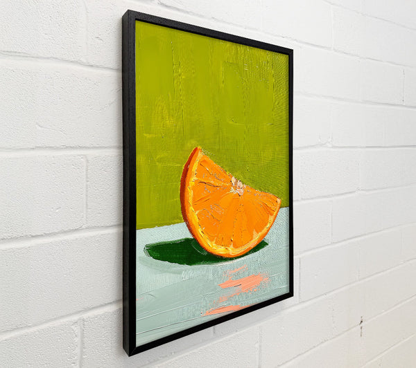 Green Slice Of Orange