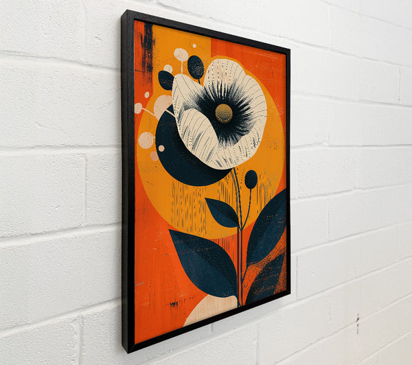 Orange Bloom Stillness