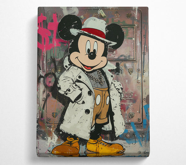  A Canvas Print of White Coat Mickey Canvas Art