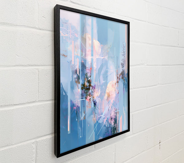Pale Blue Abstractions