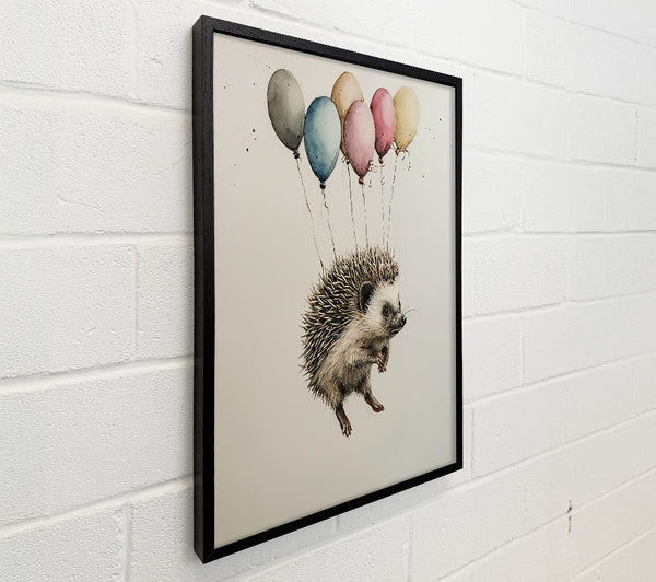 Pink Balloon Hedgehog