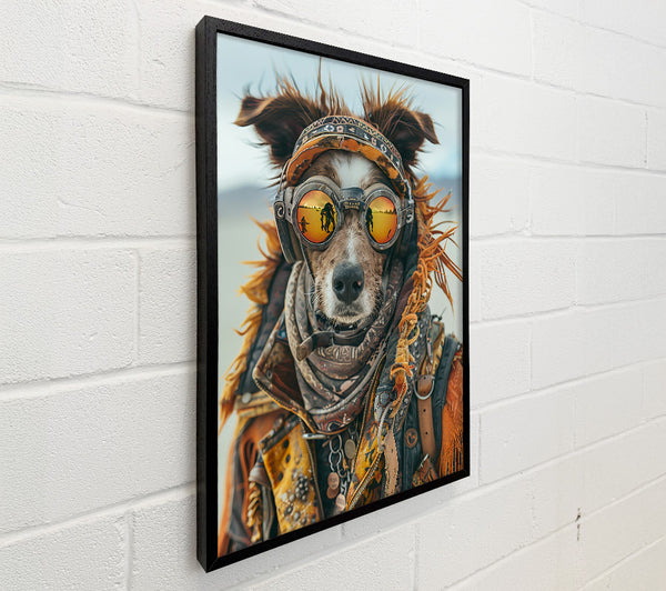 Orange Goggles & Fur